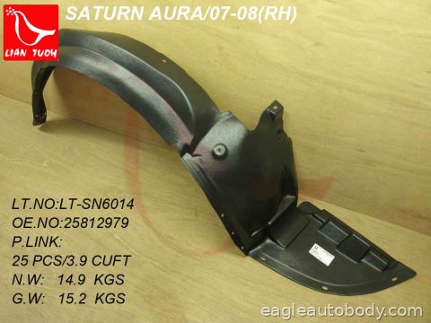 AURA 07-09 RT FENDER LINER 25010*R