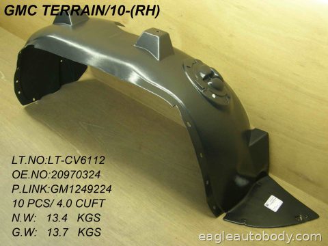 TERRAIN 10-13 RT FENDER LINER 01816R