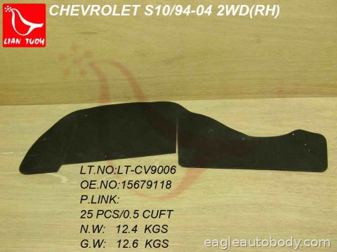 JIMMY 95-05 RT FT FENDER LINER*2WD; 4WD W/O Z GM1251130
