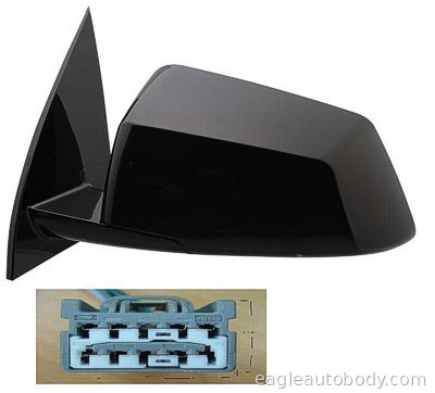 OUTLOOK 08-10 LT.MIR*PWR*W/O SIGNAL*TEX.BLK OUTLOOK-2200032