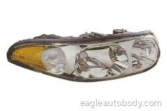 LE SABRE 00-05 LT H/L ASSY*CUSTOM*W/FLUTED SU P5020-8