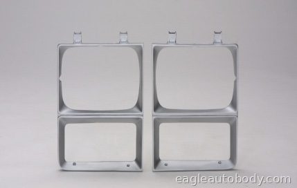 CHEV/GMC P/U 83-84 RT H/L BEZEL(SINGLE)GRAY 01735