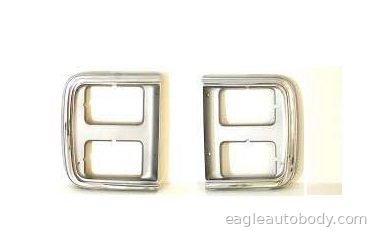 CHEVY VAN 85-91 RT H/L DOOR*CHR*W/DUAL H/L 02039