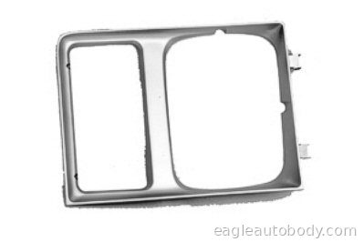 CHEVY 85-87 RT H/L BEZEL*W/SINGLE H/L=SUB 85- 01681
