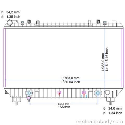CAMARO 10-11 RADIATOR*V6*3.6LT*AUTO/MANUAL R00611