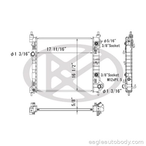 SPARK 13-15 RADIATOR ASSY*A/T GM3010561