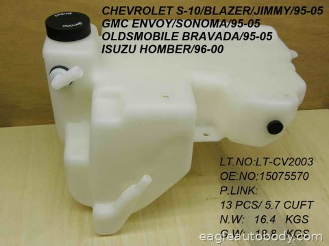 BLAZER 95-05 COOLANT RECOVERY TANK GM3014102