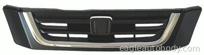 CRV 97-01 GRILLE*BLK.W/CHR MOLDG. 07942
