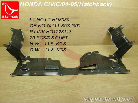 CIVIC 04-05 LOWER ENGINE COVER*H/B; SPLASH SH HO1228113