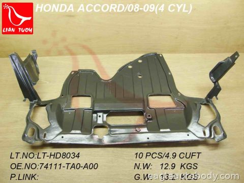 ACCORD 08-12 UNDERCAR SHIELD*4CYL*SDN/CPE*= 07890-5*U