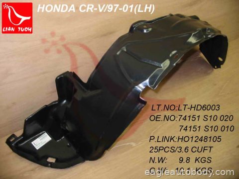 CRV 97-01 LT.FT.FENDER LINER 07904*L