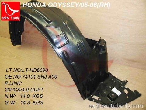 ODYSSEY 05-07 RT.FT FENDER LINER 07106*R