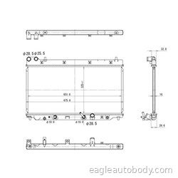 FIT 07-08 RADIATOR R7120