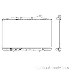 ODYSSEY 14-17 RADIATOR ASSY*ASSY HO3010235