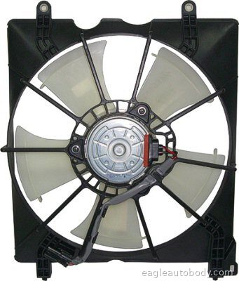 ACCORD 08-12 RADIATOR COOLING FAN ASSY*4 CYL; HO3115147