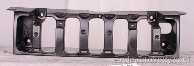 H3 06-10 GRILLE SUPPORT BRKT*MATTE BLK 00347