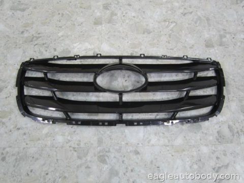 SANTA FE 10-12 GRILLE*MAT BLK 08842-3