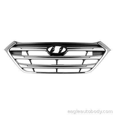 TUCSON 16 UPPER GRILLE*BLK*W/CHR MOLDG. 08841.12