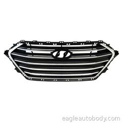 ELANTRA 17-18 FT.GRILLE*SDN*SILV/BLK*KORIA 08849.48*CHINA