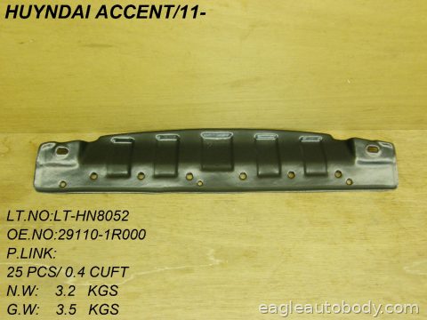ACCENT 12-14 UNDERCAR SHIELD**TO.10/14/13 08887-1*U