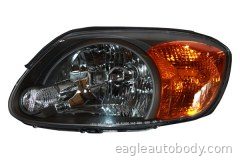 ACCENT 03-05 LT H/L ASSY*SDN*=03-06 H/B P8838-2