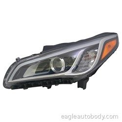 SONATA 15-17 LT.H/L ASSY*HID*BLK BEZEL*W/CHR P8822.18
