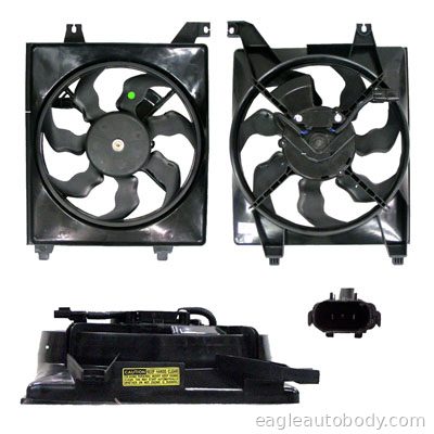 ACCENT 06-11*SDN*=07-11*H/B COND FAN ASSY ACCENT**611080
