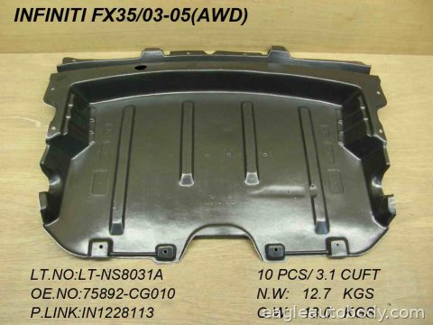 FX35 03-05 LOWER ENGINE COVER*FX35; AWD IN1228113
