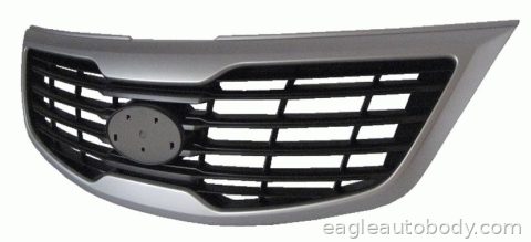 SPORTAGE 11-12 GRILLE ASSY*BLACK INSERT; W/PA KI1200148