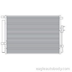SORENTO 16-18 AC CONDENSER*2.4/3.3LT*4/6 CYL AC6226-2
