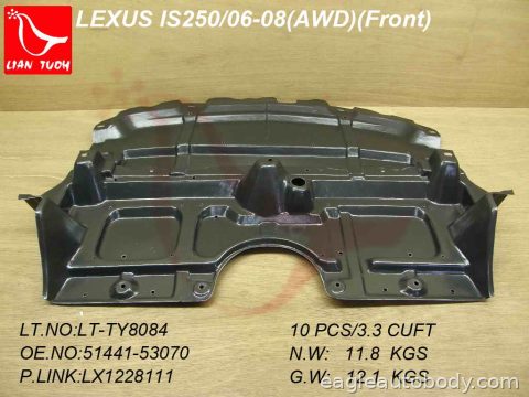 IS250 06-08 LOWER ENGINE COVER*AWD; FT LX1228111