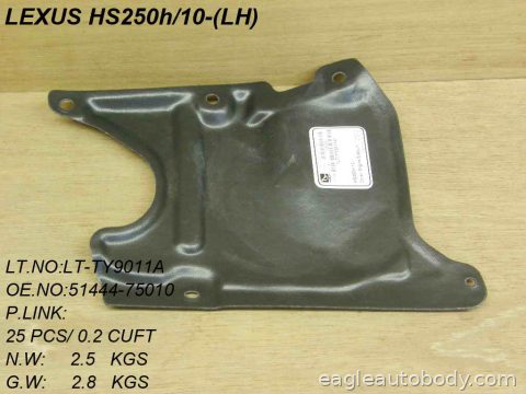 HS250H 10-12 LOWER ENGINE COVER*LH LX1228134