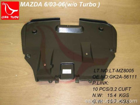 6 03-08 LOWER ENGINE COVER*2.3L; W/O TURBO MA1228104