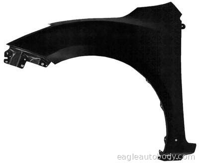 MAZDA*3 10-13 LT FENDER*W/MOLDG*W/O S.LAMP 08104-4*C
