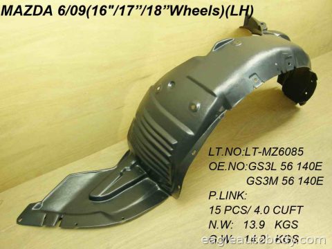 MAZDA*6 09-13 LT FENDER LINER 08220-4L