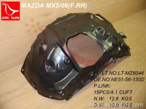 MX-5 MIATA 06-15 RT FT FENDER LINER*UPPER; PL MA1251103