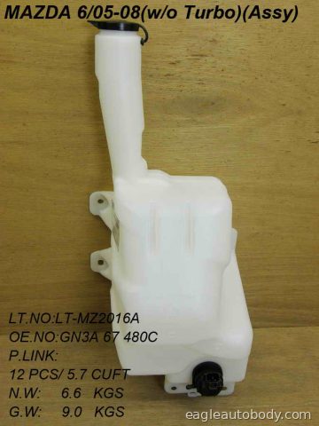 6 05-08 WASHER TANK ASSY*SDN; W/O TURBO; RESE MA1288109