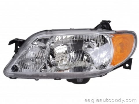 PROTEGE 01-03 LT H/L ASSY*SDN*W/ALUMUM BEZEL P8130