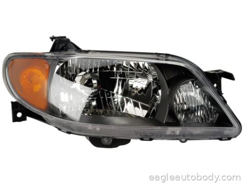PROTEGE 01-03 LT H/L ASSY*SDN*W/METAL BEZEL P8132