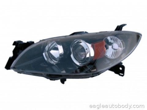 MAZDA*3 04-09 LT H/L ASSY*SDN ONLY*HALOGEN P8134