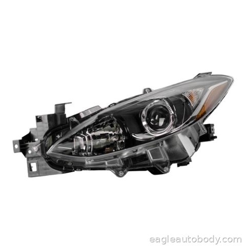 MAZDA*3 14-16 LT.H/L UNIT*HALOGEN*SPORT*SMOKE P8140.10