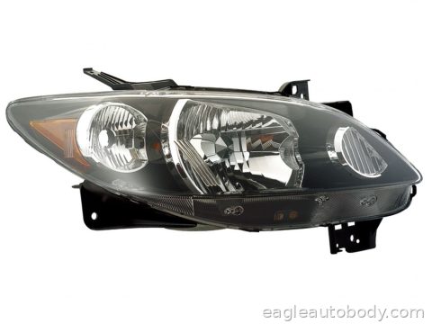 MPV 04-06 RT H/L ASSY*BLK*W/ROCKER MOLDG P9659