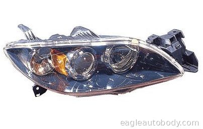 3 04-06 RT HEADLAMP LENS/HOUSING*SDN; HID MA2519113