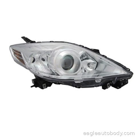 MAZDA*5 08-10 RT H/L UNIT*HALOGEN*W/CHR BEZEL P8132-5