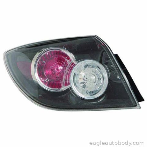 MAZDA*3 H/B 07-09 LT TAIL LAMP*STD TYPE*OUTER P8166-2