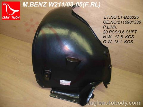 E320 04-06 LT FT FENDER LINER*RR FENDER LINER MB1248113