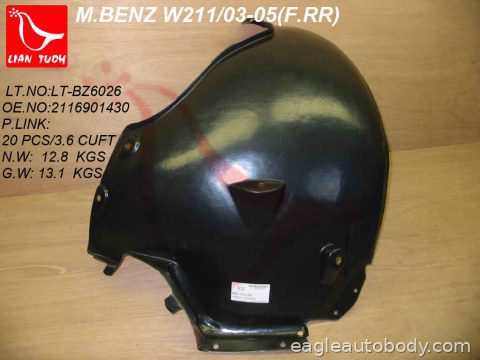 E320 04-06 RT FT FENDER LINER*RR FENDER LINER MB1249113