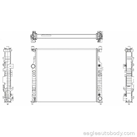 ML63 AMG 07-11 RADIATOR ASSY MB3010165