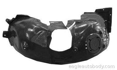 MINI COOPER 07-13 RT.FENDER LINER*HATCHBACK*C 16004*R