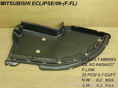 ECLIPSE 07-12 LOWER ENGINE COVER*SPYDER; LH; MI1228128